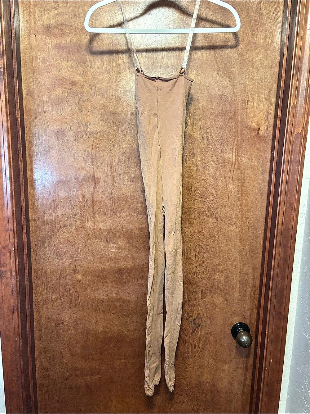 Brown Adjustable Strap Jumpsuit